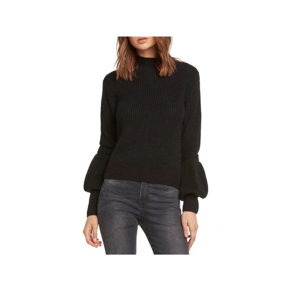 Willow & Clay Bishop Sleeve Back Cutout Sweater NEW WITH TAGS - Picture 3 of 5